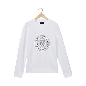 Club Monaco - Vintage 90s Crest Sweater - Mens Small